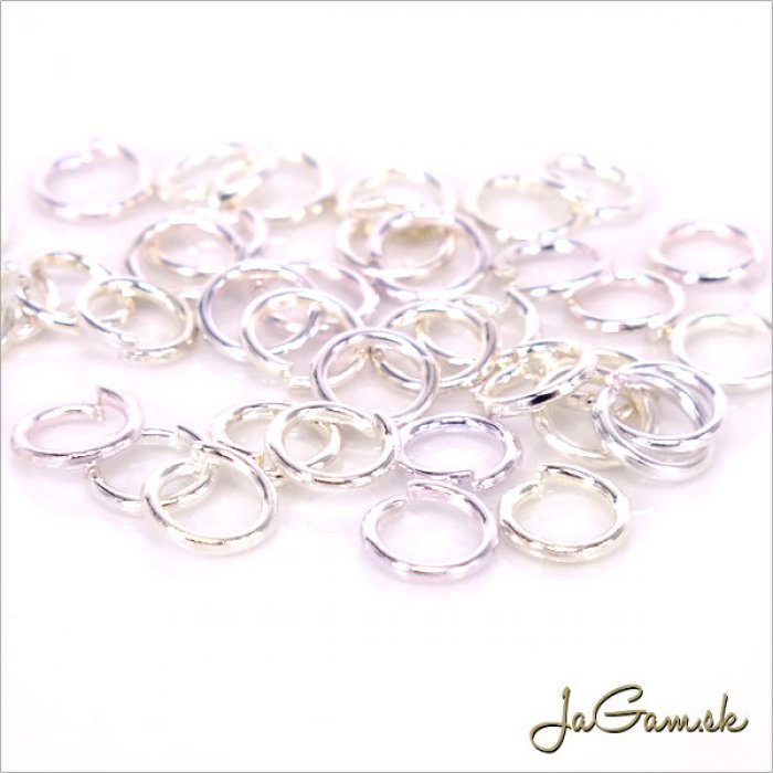 Spojovací krúžok CHIRURGICKÁ OCEĽ 6mm, 10ks(CH1692s)